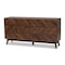 Baxton Studio Hartman Mid-Century Walnut Brown Finished Wood 6-Drawer Dresser 193-11722-ZORO - alternate 8